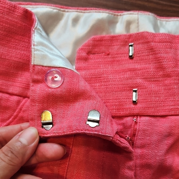 Pink High Waist Shorts - JUNIORS Size 5 - Picture 4 of 8